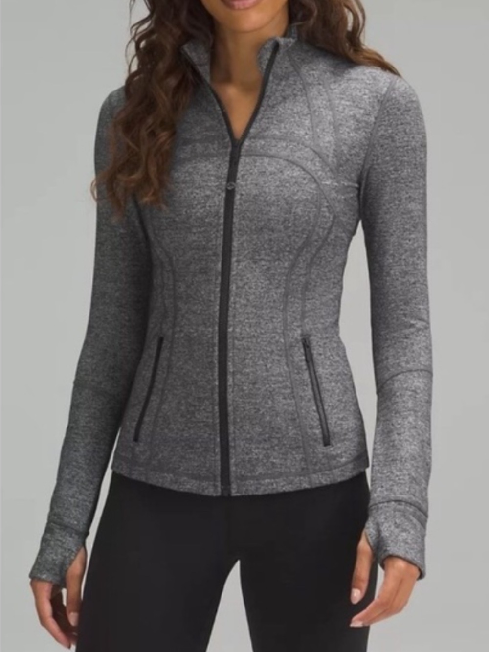 Lululemon grey define zip up jacket